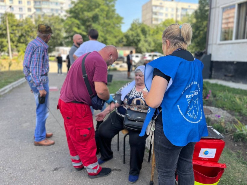 Эвакуация из Донецкой области. Фото: Донецкая ОГА