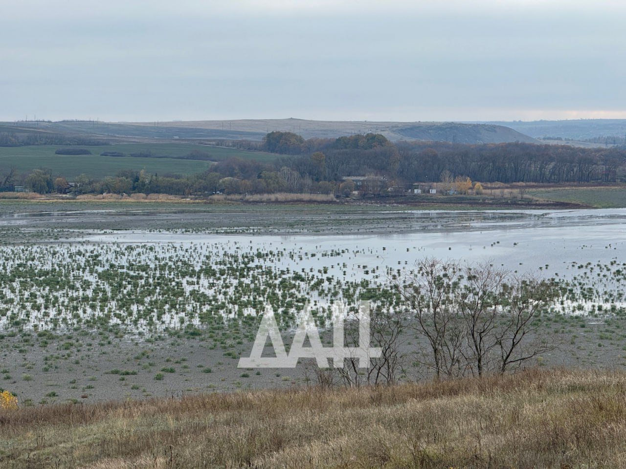 Ханженківське водосховище наповнюється водою