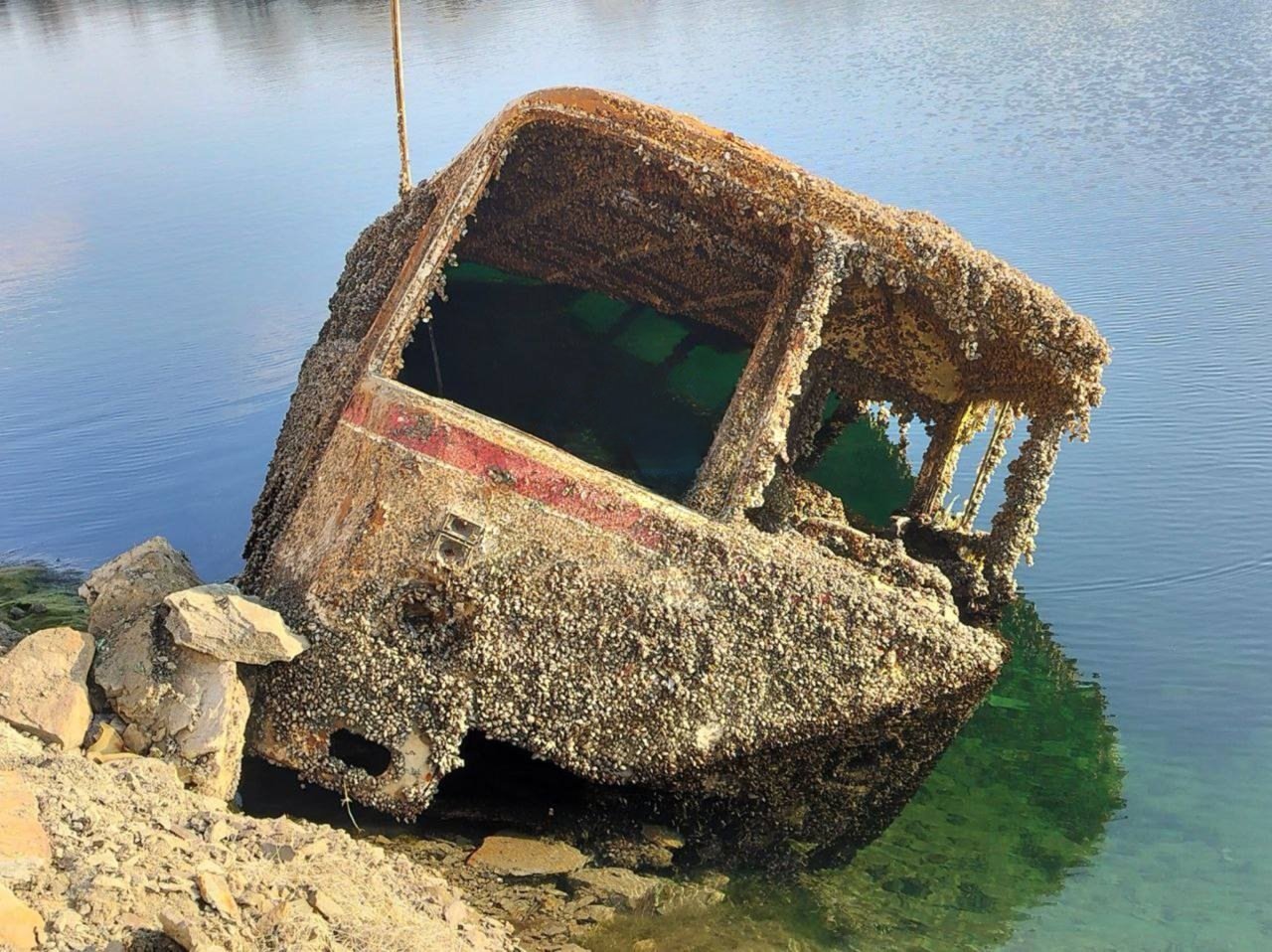 Монахівський кар'єр у Донецькій області пересихає