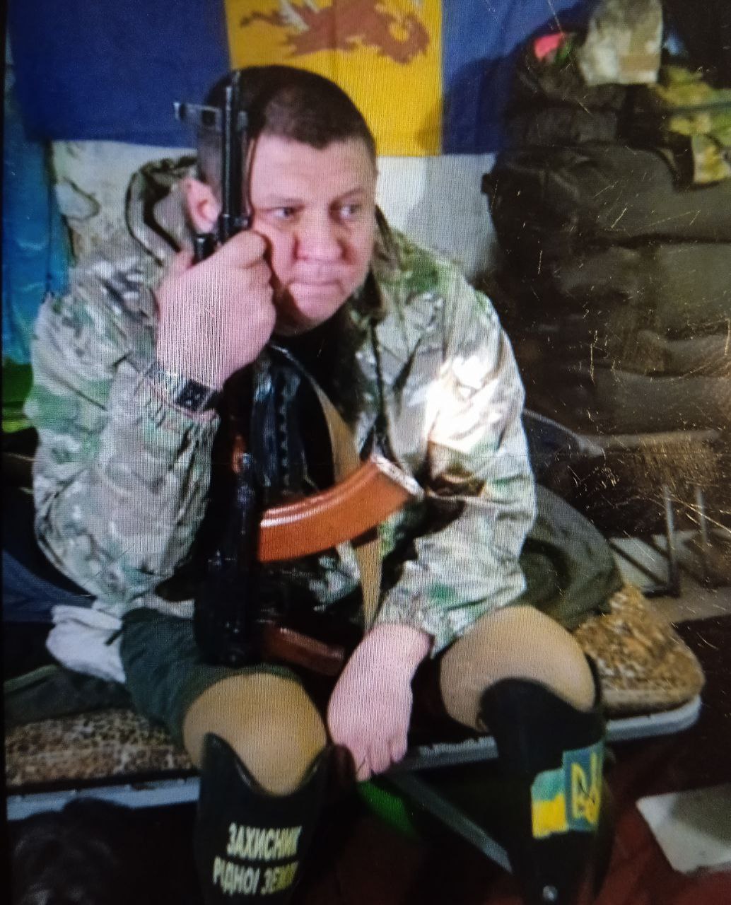 Ветеран АТО, потерявший обе ноги еще в 2016-м году, снова в ВСУ. Фото: Фейсбук Дмитрия Котова