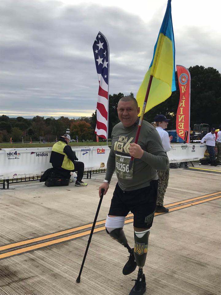 Ветеран АТО, потерявший обе ноги еще в 2016-м году, снова в ВСУ. Фото: Фейсбук Дмитрия Котова