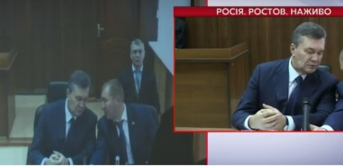 Янукович явился на суд, который сегодня может не состояться