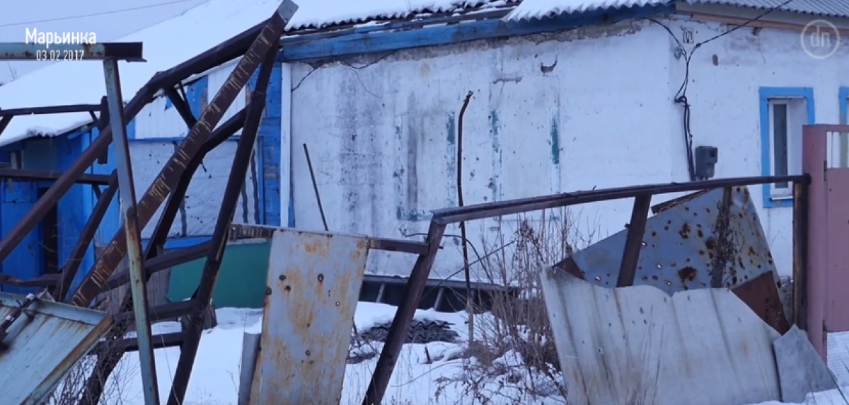 Марьинка под обстрелом: боевики не дают согласование на ремонт энерголиний