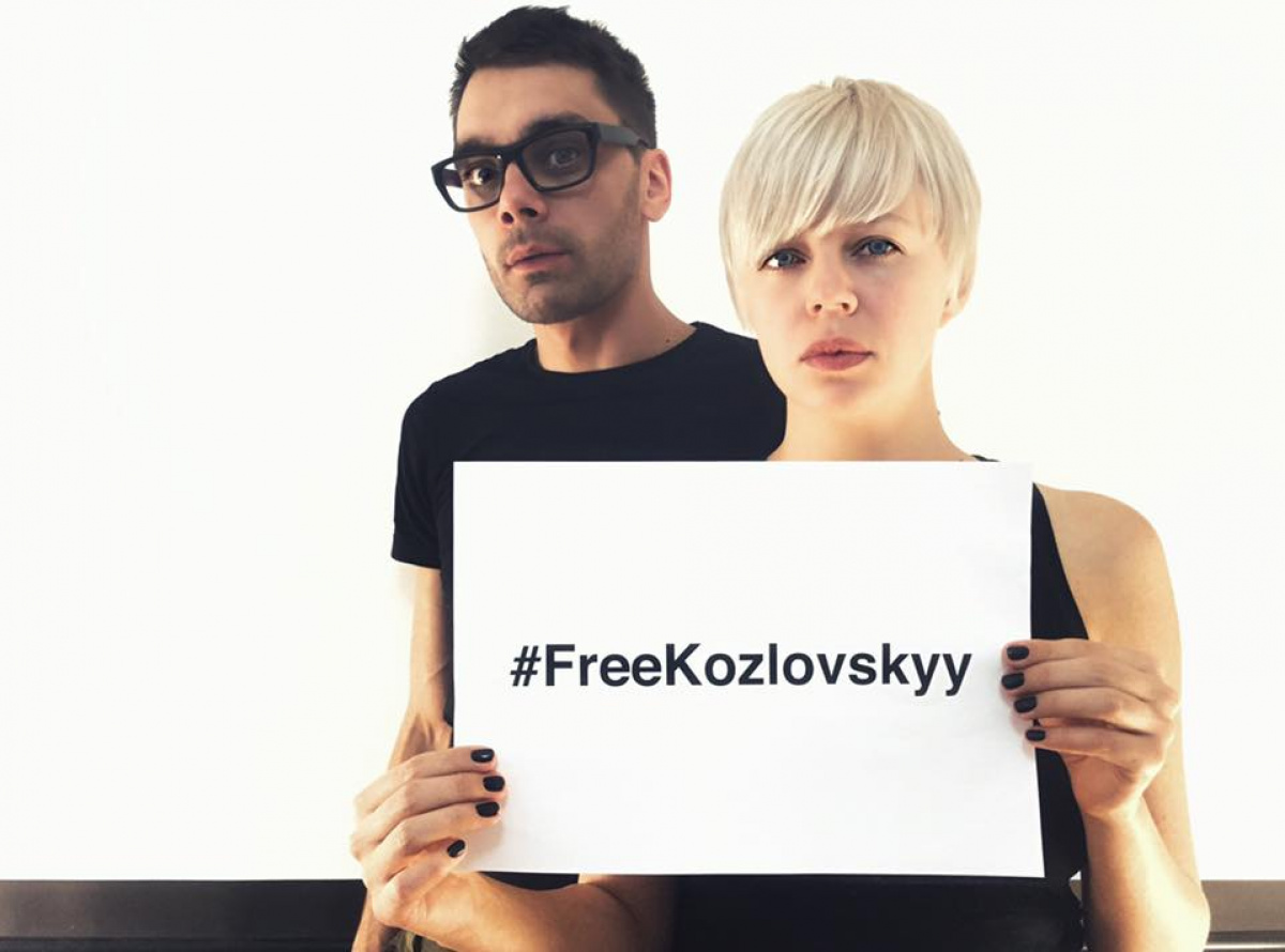 Украинские артисты требуют освободить Козловского из плена боевиков
