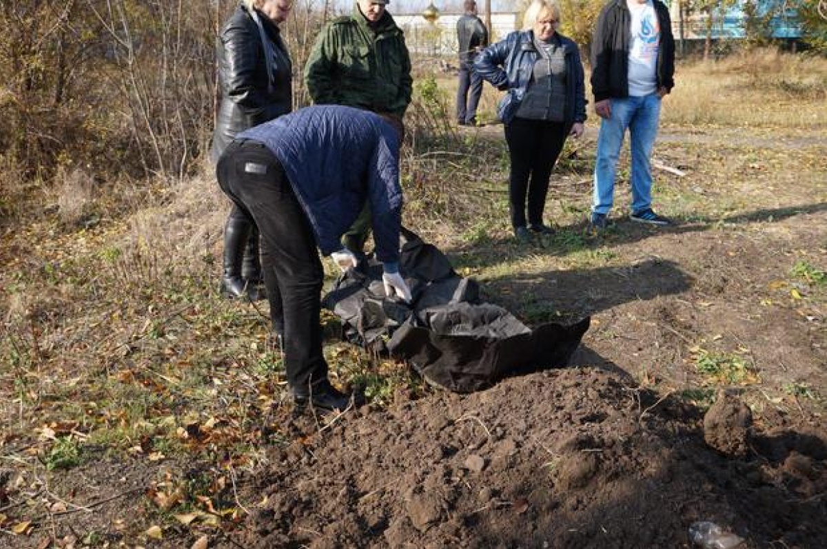 В «ЛНР» говорят, что нашли останки «российского добровольца»