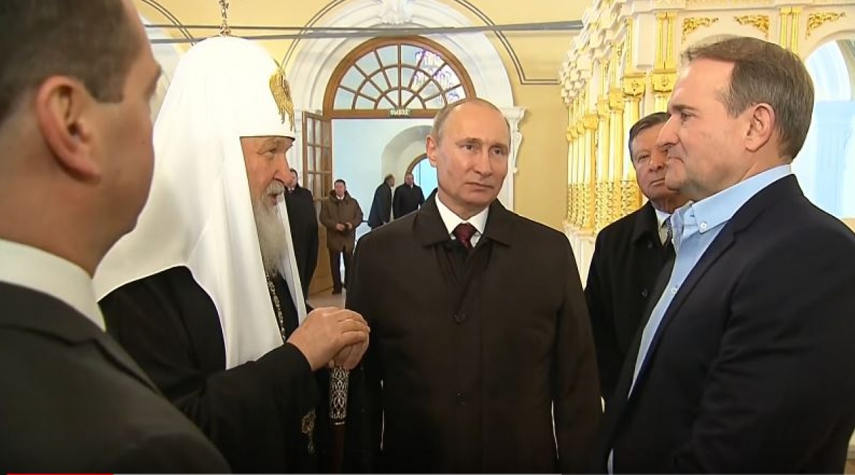Опубликовано видео разговора Медведчука с Путиным об обмене пленными