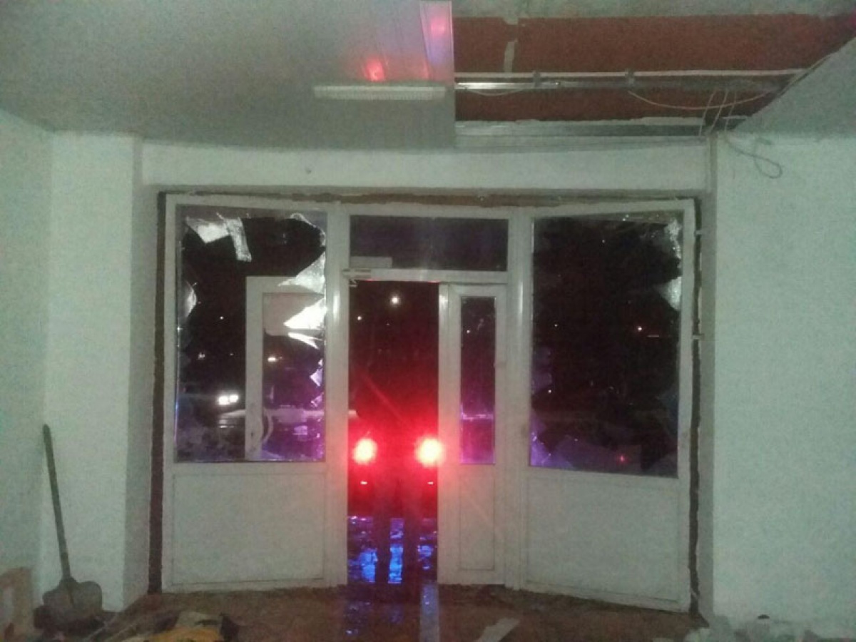 В Покровске показали последствия взрыва в офисе «Нацкорпуса»