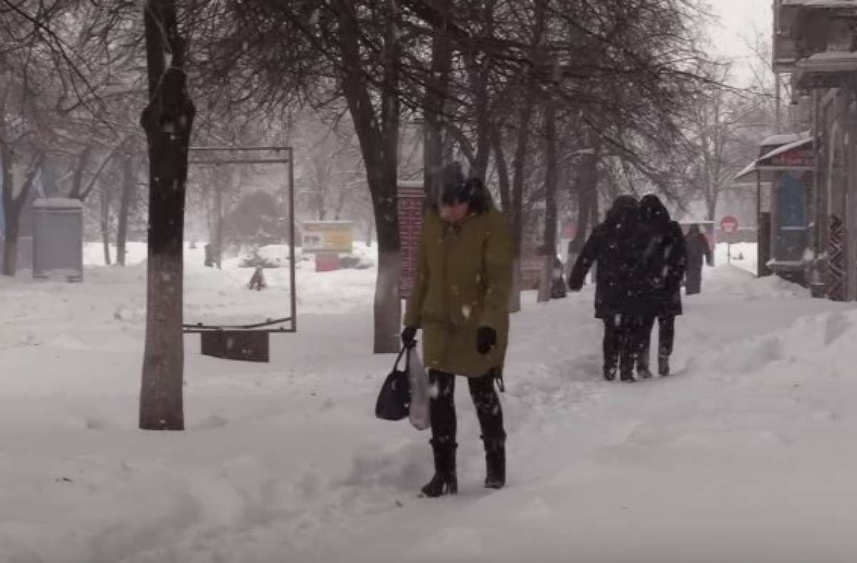 Не все города Донетчины хорошо справились в борьбе со снегопадом