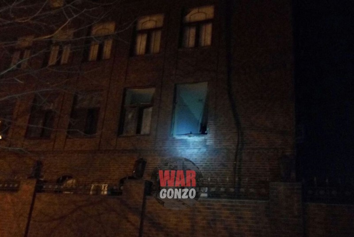 В здание «министерства обороны ДНР» выстрелили из гранатомета