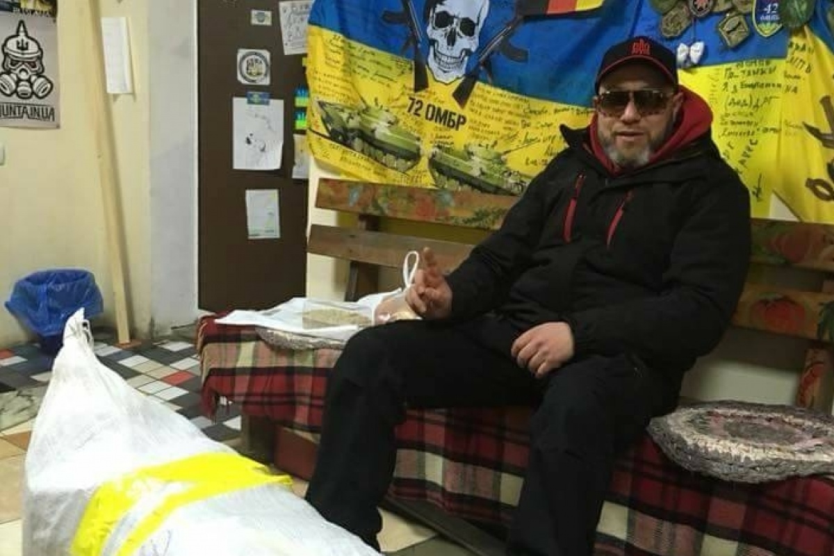 Погиб волонтер-переселенец из Донецка Леонид Краснопольский