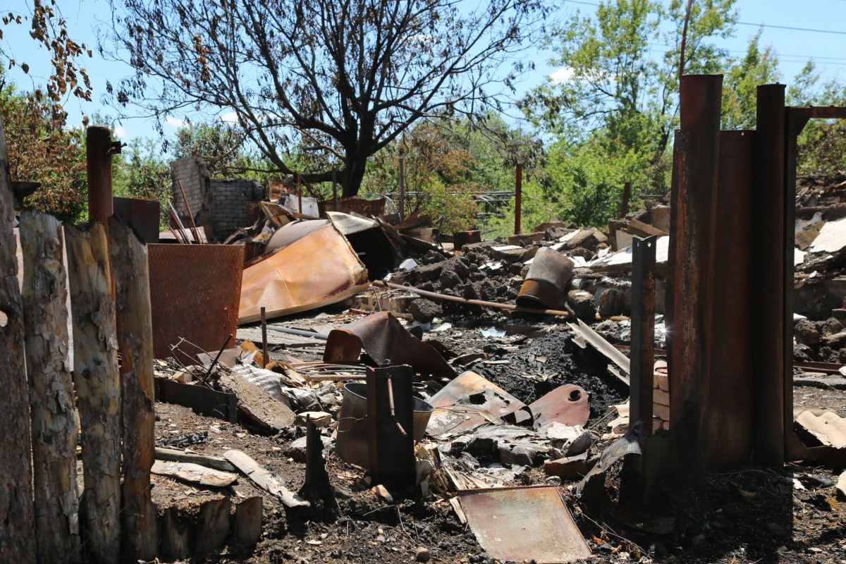 В ОБСЕ показали разрушения в занятом ВСУ поселке под Горловкой