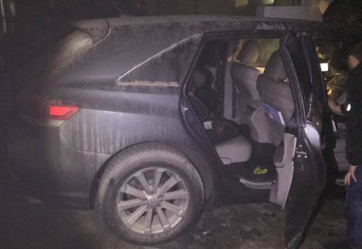 Неизвестные сожгли автомобиль адвоката Рыбина