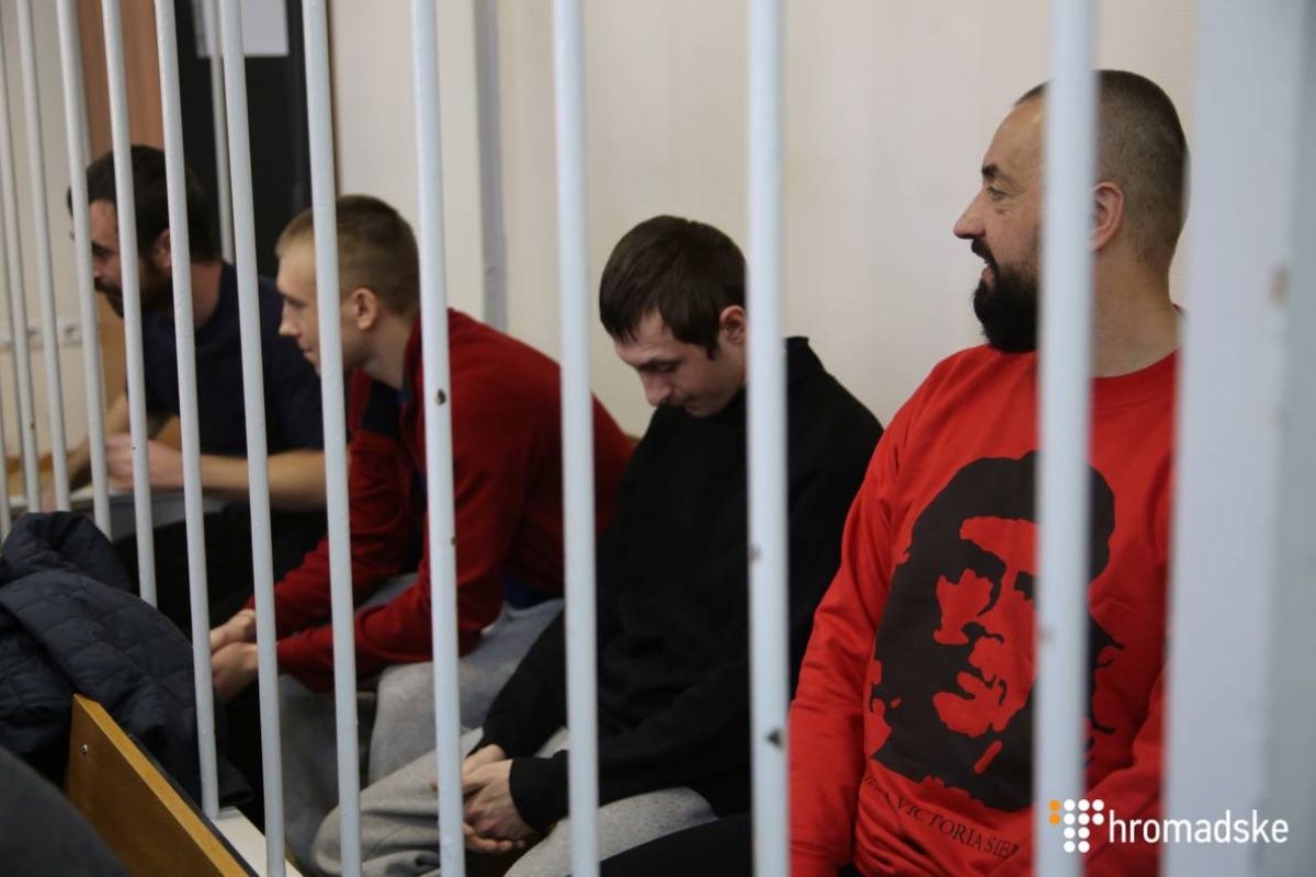 Суд в Москве продлил арест четырем украинским морякам