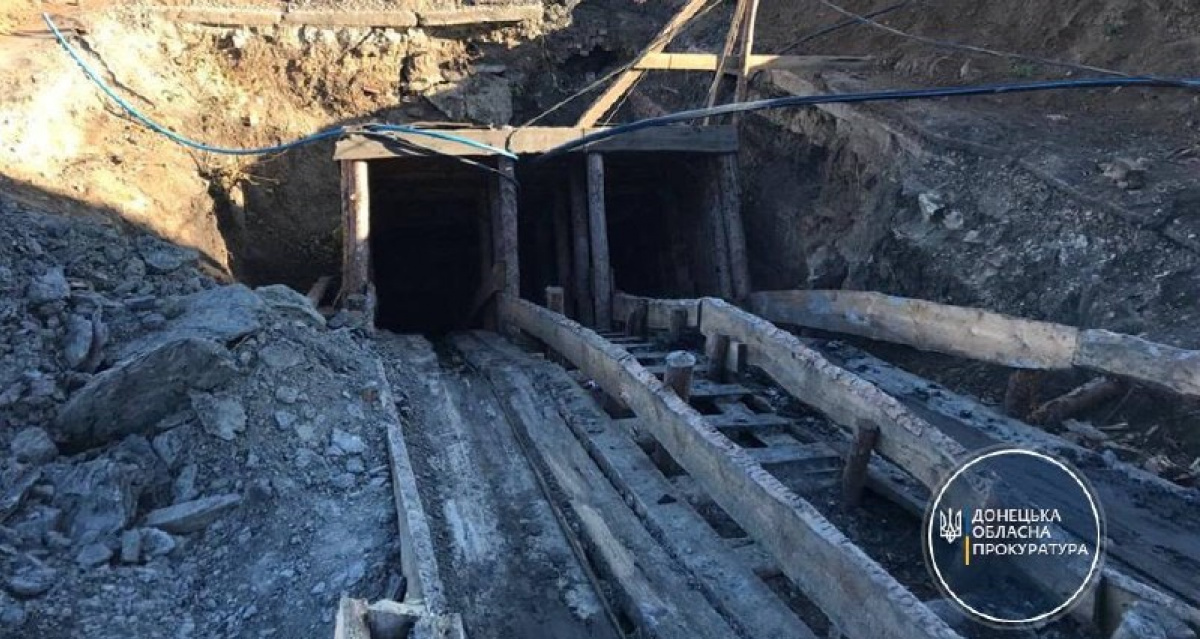 Житель Покровска и киевлянин организовали незаконную добычу угля в Донецкой области