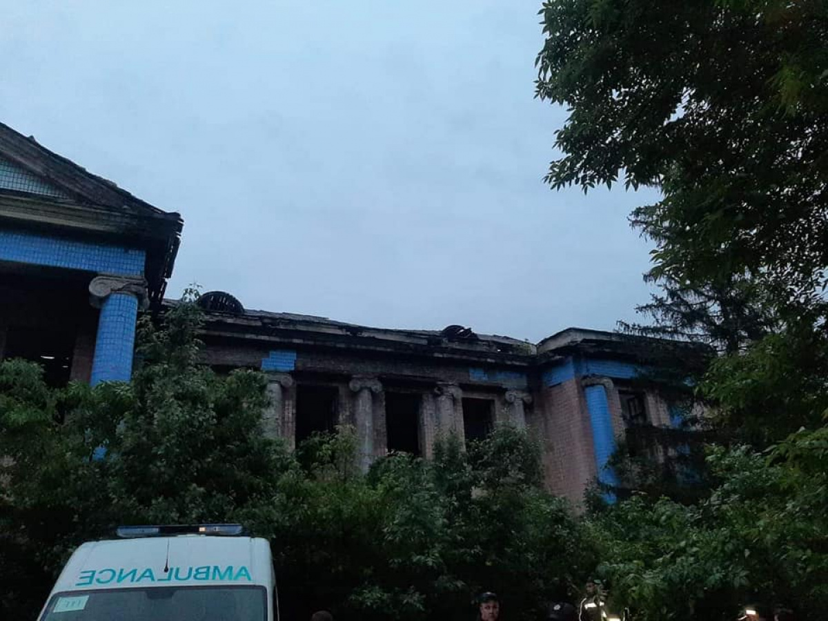 Заброшенное здание в Лисичанске, где погибла девочка / Фото: ГУНП в Луганской области