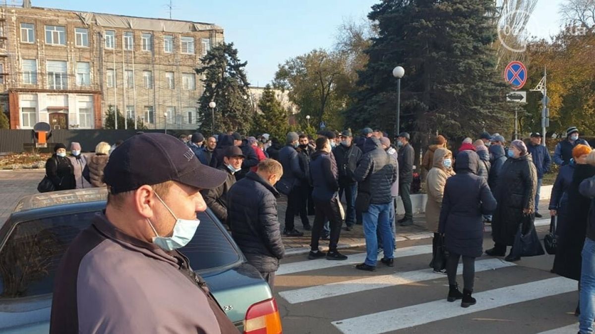 Металлурги комбината Ахметова в Мариуполе протестовали против увеличения рабочего дня 