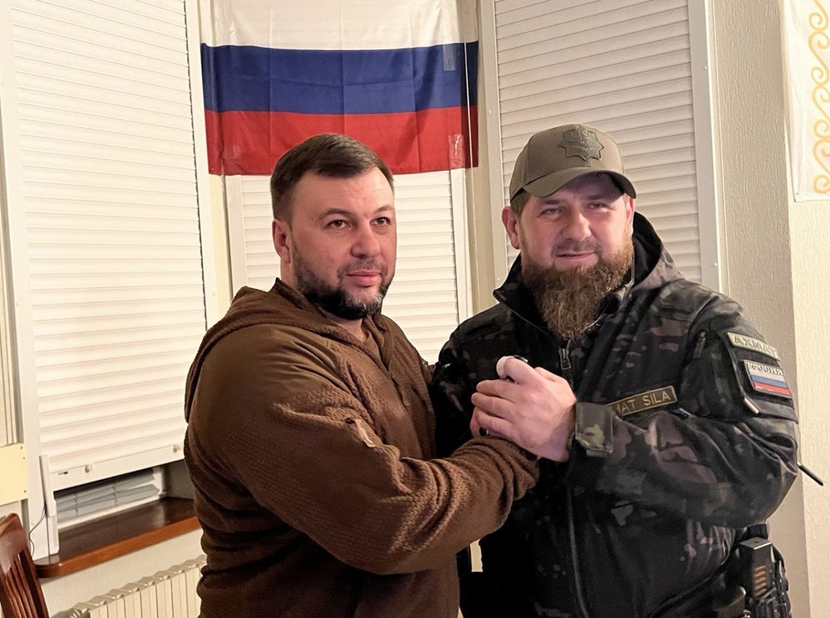 Денис Пушилин и Рамзан Кадыров. Фото пресс-службы Пушилина