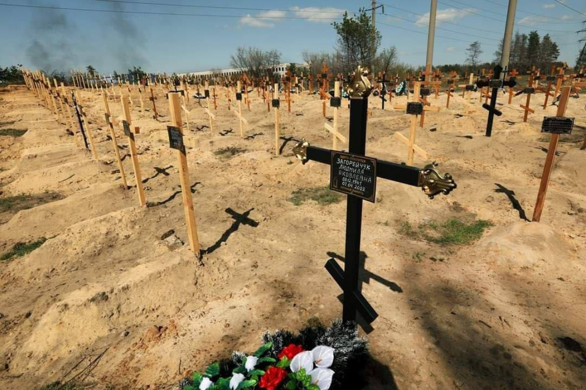С конца февраля кладбище Северодонецка выросло на 400 могил