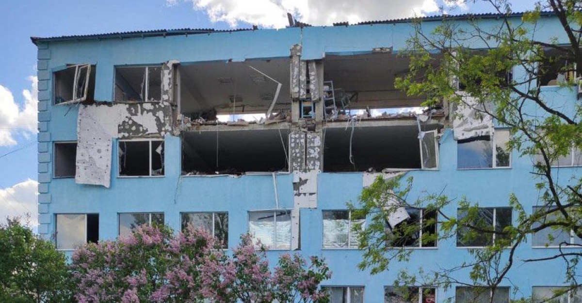 Последствия обстрела Донецкой области. Фото: полиция
