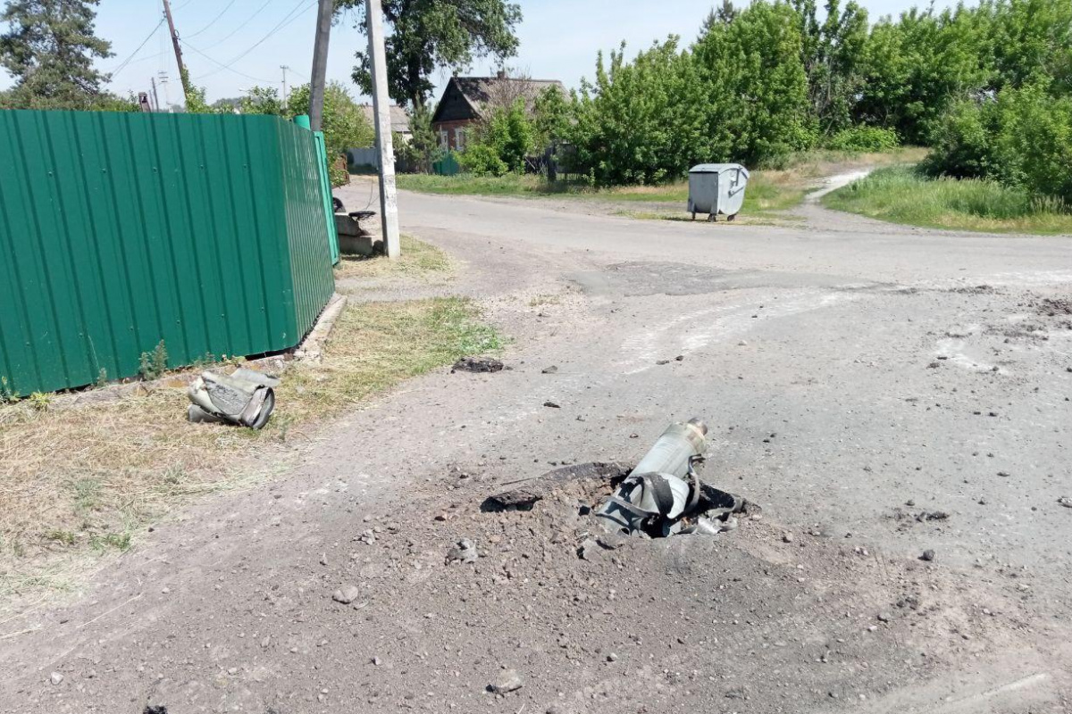 Последствия обстрелов Донецкой области. Фото: полиции