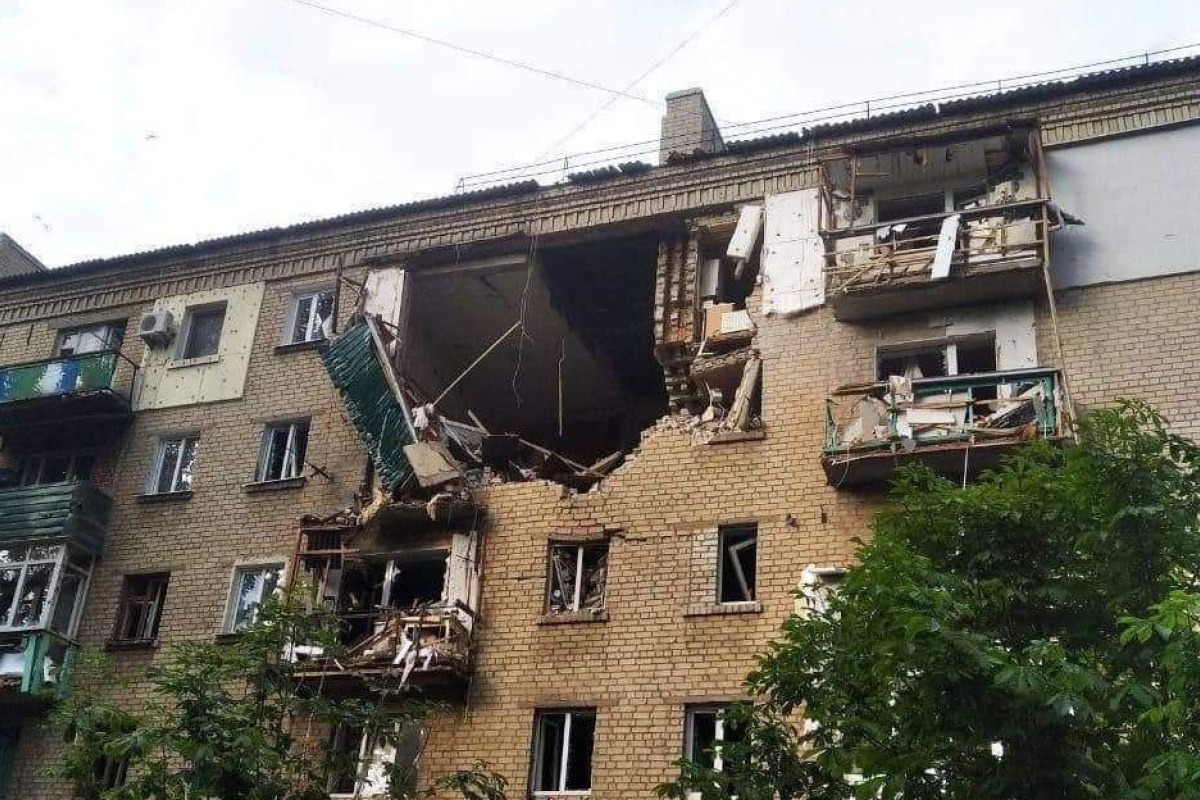 Последствия обстрелов Луганщины. ФОТО: ОВА
