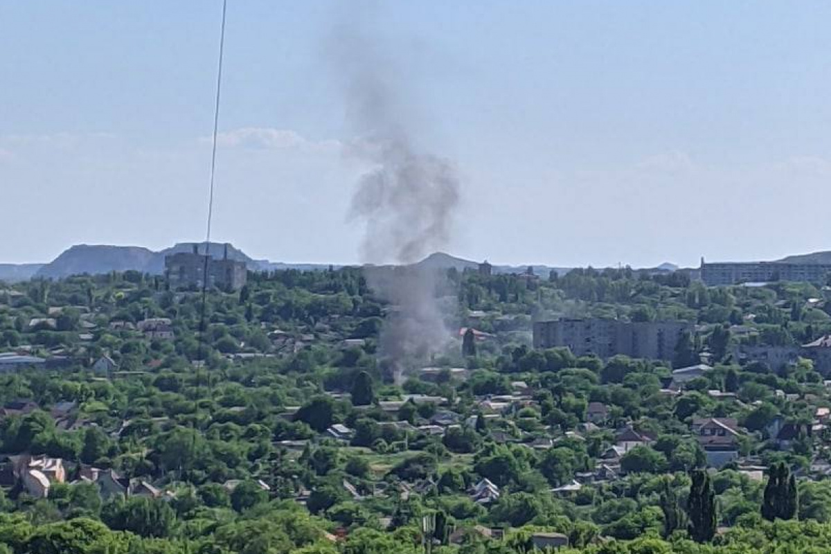 Взрывы в оккупированном Донецке. Фото: Telegram-канал «Типичный Донецк»
