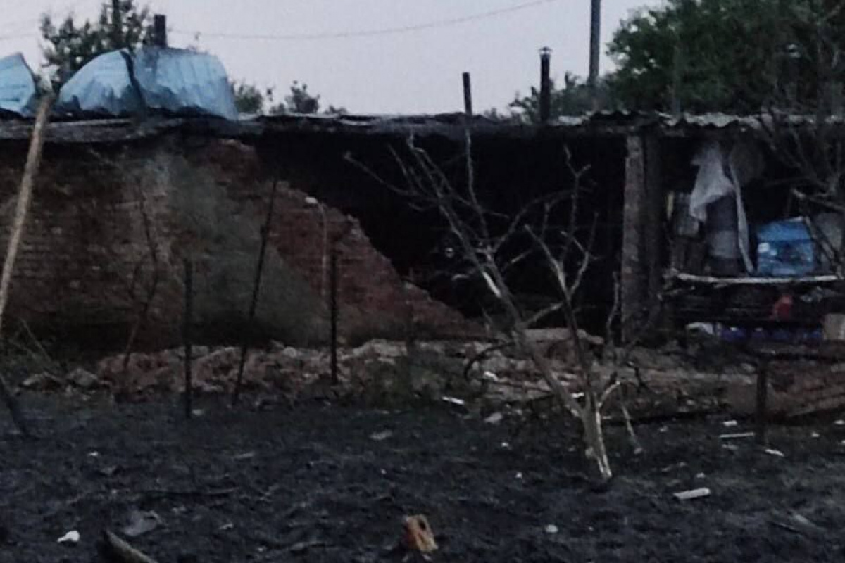 Последствия обстрела Днепропетровской области. Фото: ОВА