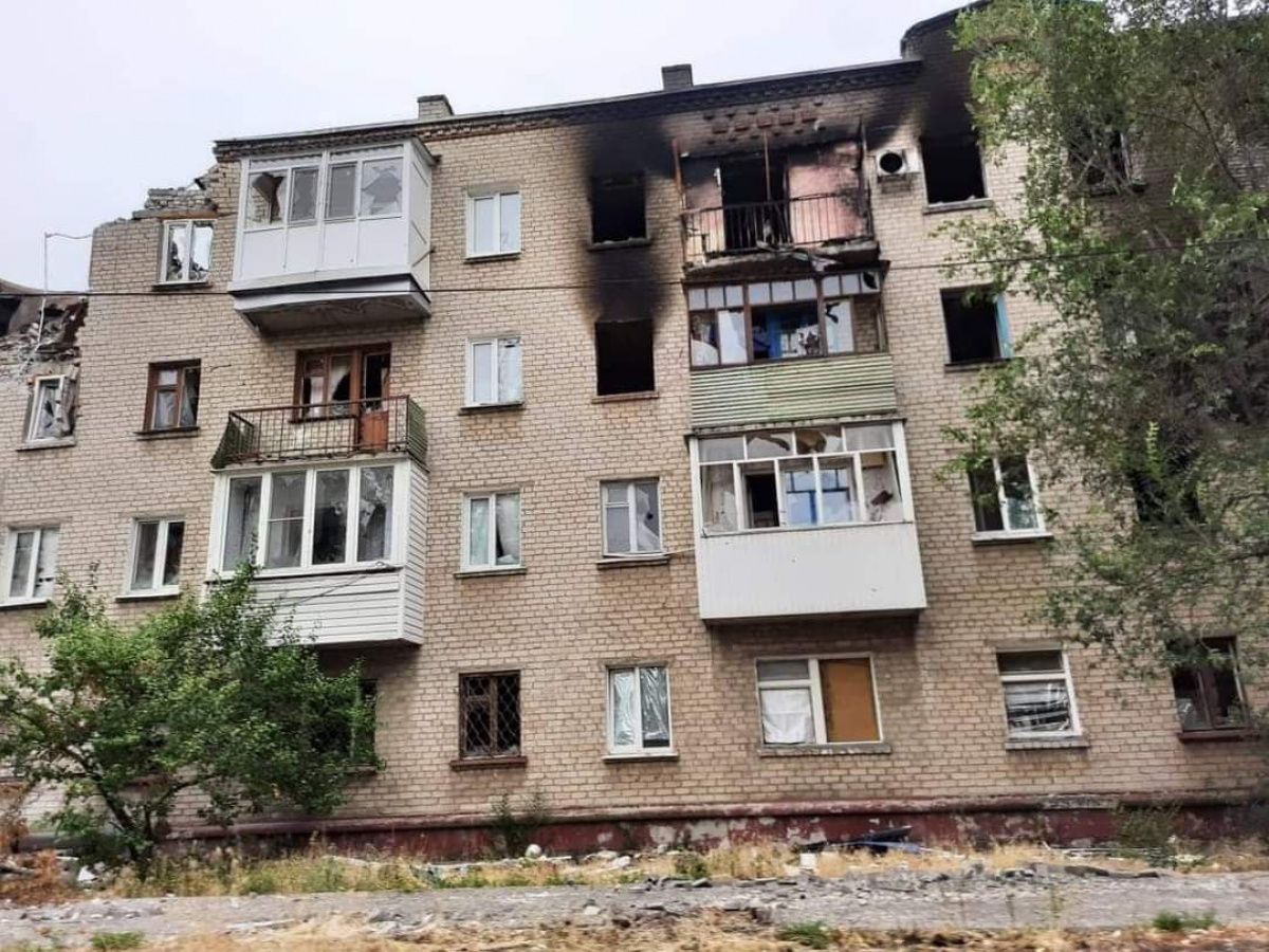 Населені пункти Луганської області зазнали двох потужних ракетних ударів окупантів — Гайдай