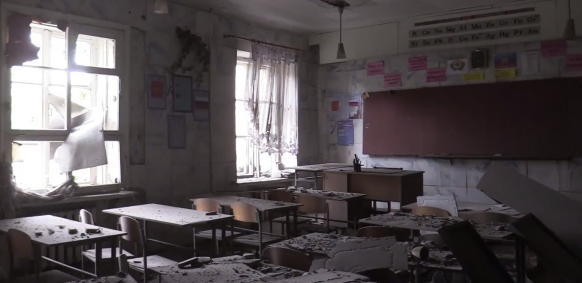 В окупованому місті Луганській області повідомляють про поранення студентів коледжу