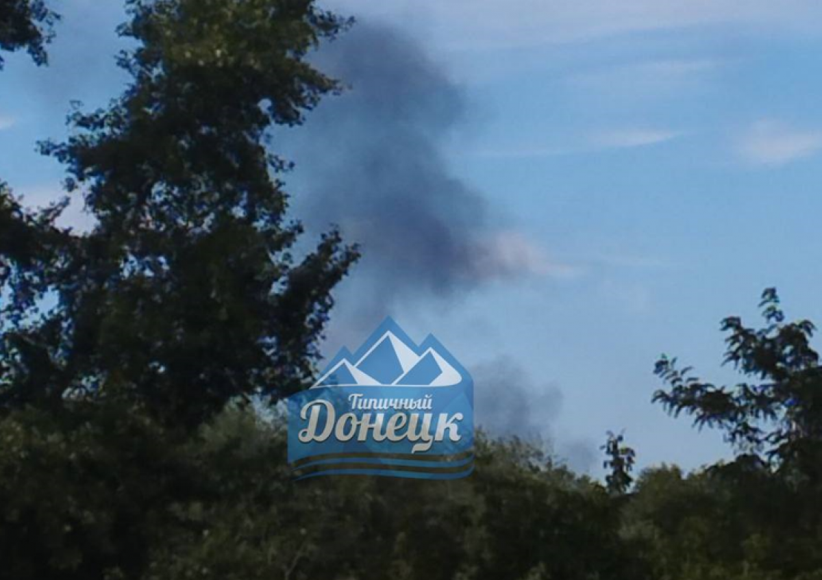 В районе аэропорта Донецка прогремел взрыв
