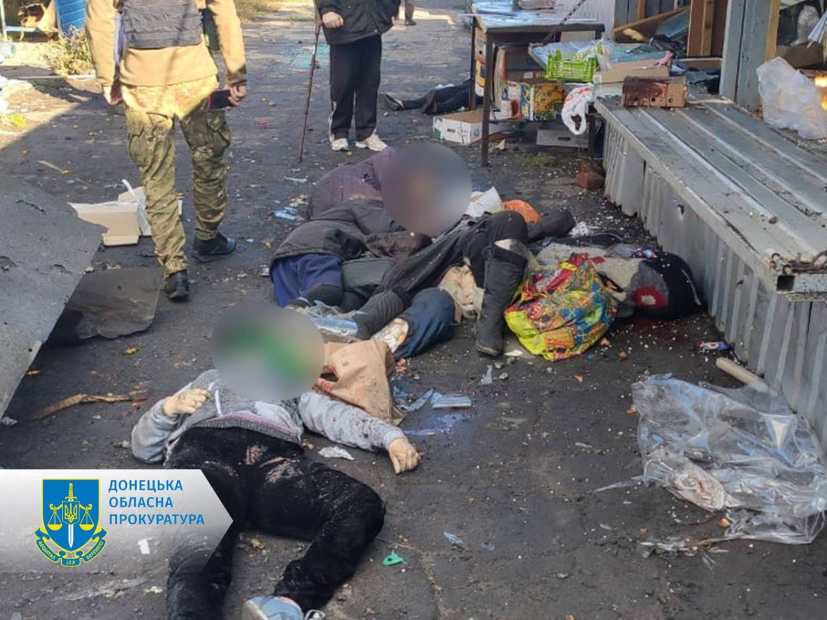 Прокуроры начали расследование по факту обстрела рынка в Авдеевке