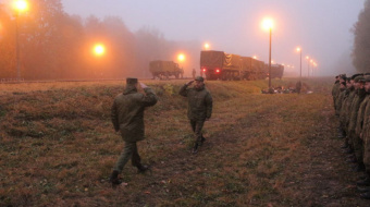 Прибытие российских военных. Фото: Минобороны Беларуси