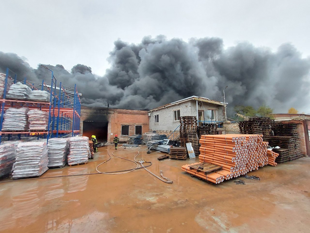 Спасатели ликвидировали пожар в Краматорске 