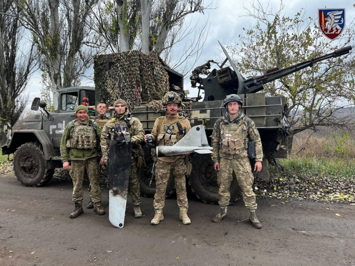 Десантники из Донецкой области сбили российский БПЛА «Орлан-10»