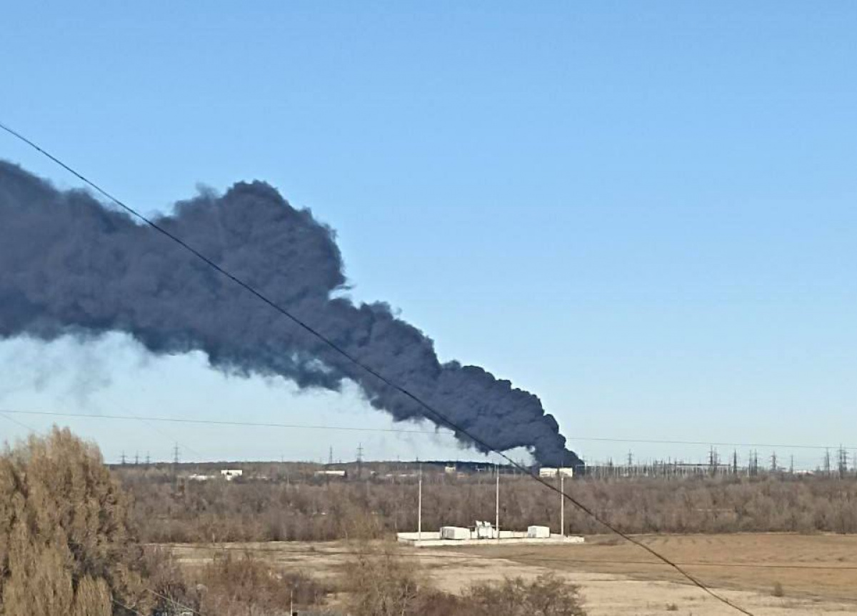 В окупованій Макіївці Донецької області горить підстанція