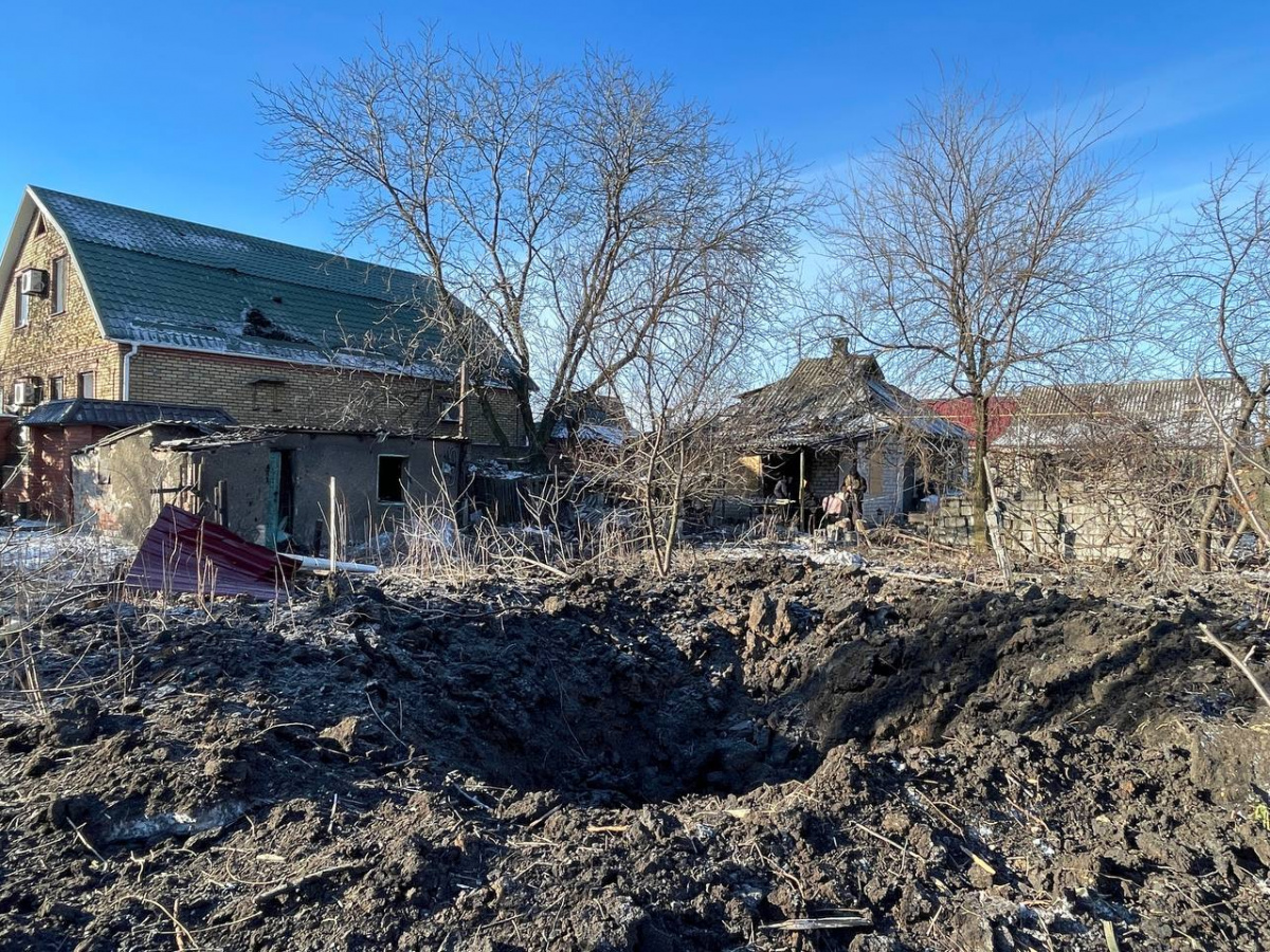 Внаслідок обстрілу Покровська було пошкоджено 15 будинків. Фото: Покровська МВА
