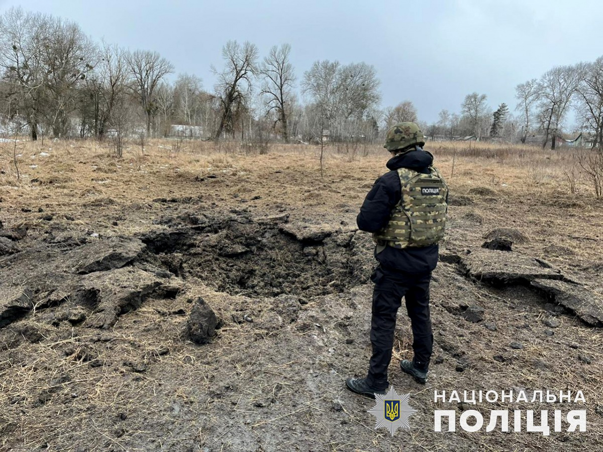 Армія РФ вдарила по Донбасу ракетами, Градами, Торнадо-С, артилерією та мінометами. Фото: Поліція Донецької області