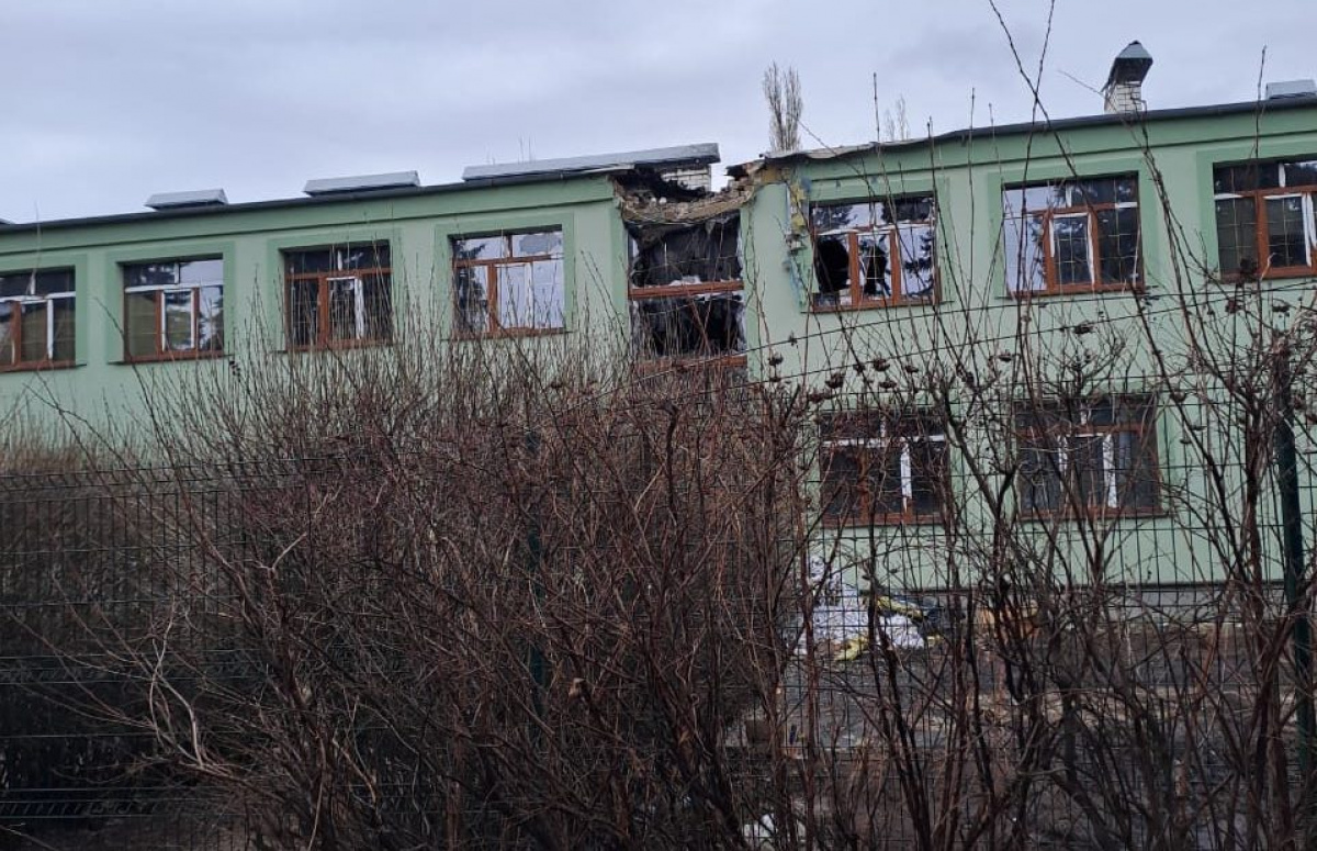 Последствия обстрела в Донецкой области. Фото: Павел Кириленко 