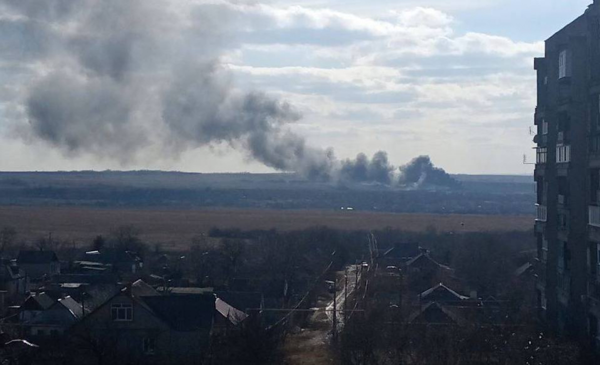 ВСУ сбили российский самолет над Енакиево