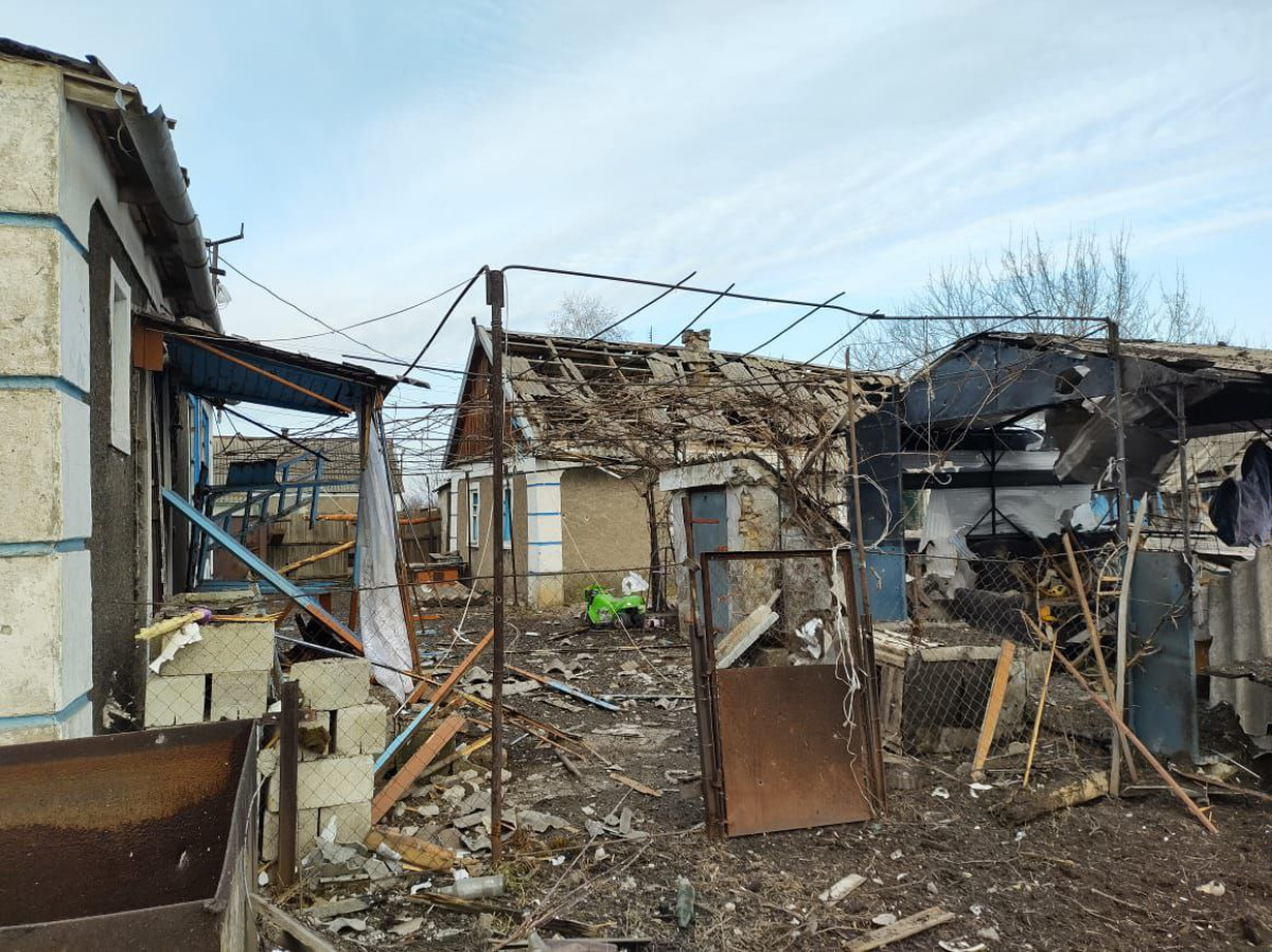 В Донецкой области — ряд новых повреждений из-за российских обстрелов