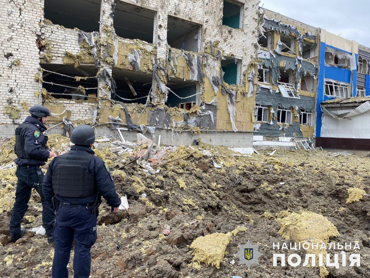 Войска РФ 29 раз ударили по территории Донецкой области за минувшие сутки. Фото: Полиция Донецкой области