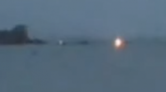 Вогонь у бухті Севастополя. Скріншот