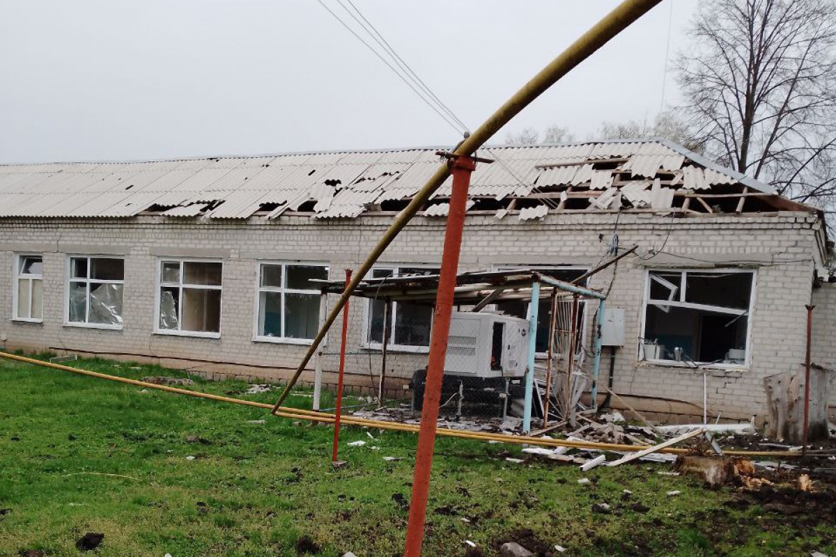 Лікарня в окупованому Сватовому