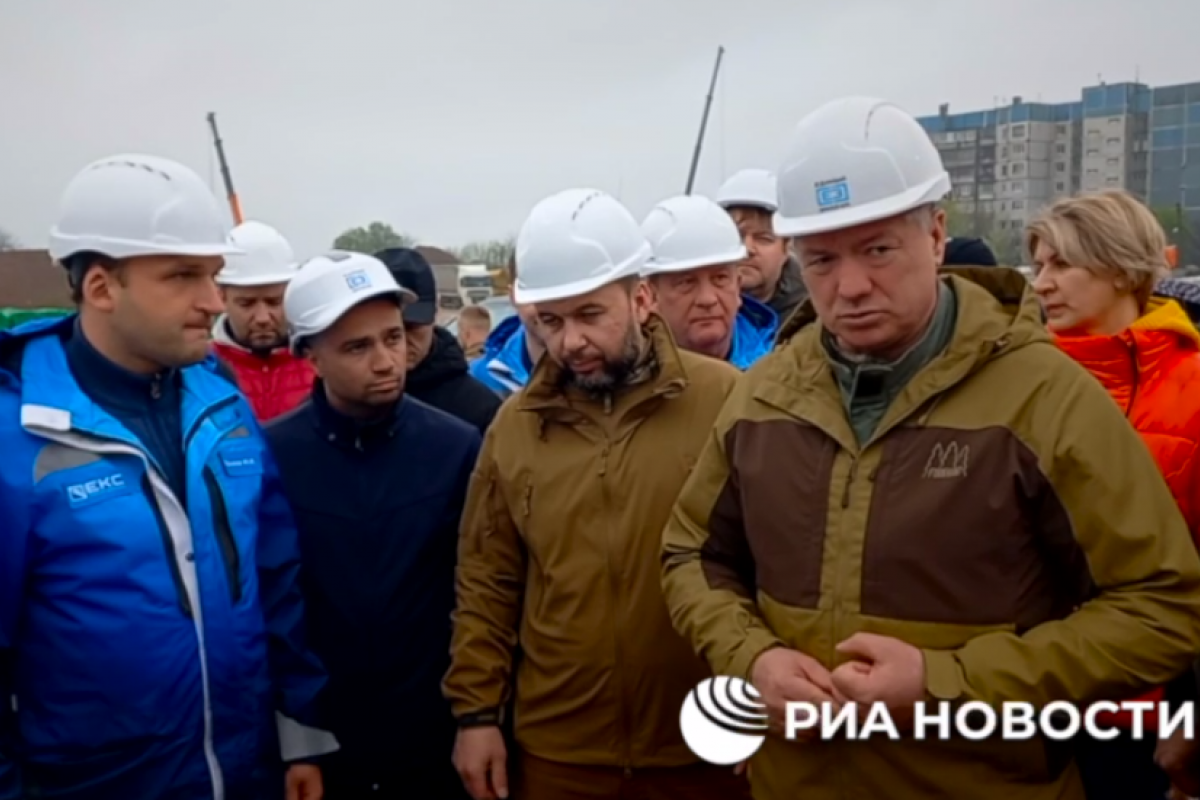 В окупованому Донецьку. Скріншот з відео