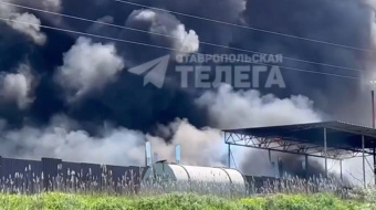 В Ставропольском крае. Скриншот с видео