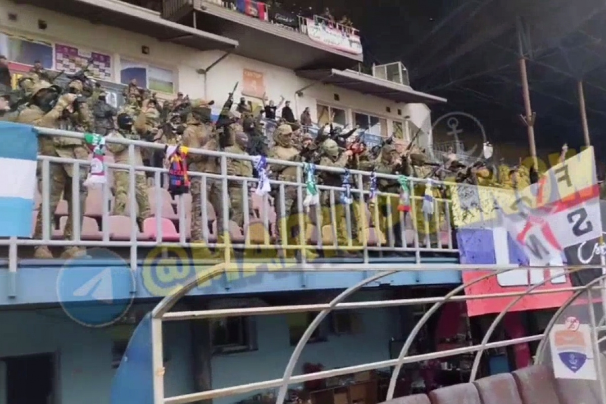 В оккупированном Мариуполе. Скриншот с видео