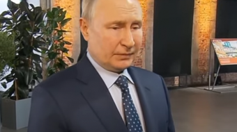 Володимир Путін. Скріншот з відео