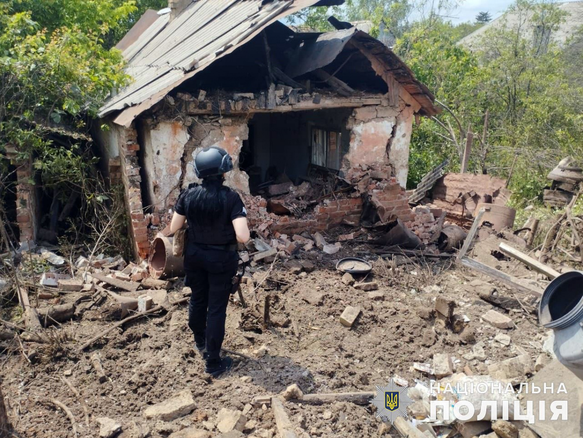 Войска РФ обстреляли 17 городов и сел Донецкой области за сутки. Фото: Полиция Донецкой области