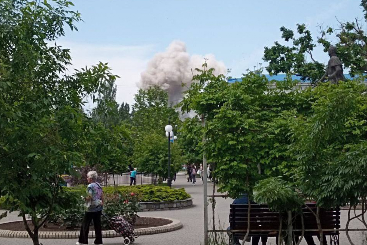 В оккупированном Бердянске — взрывы 2 июня