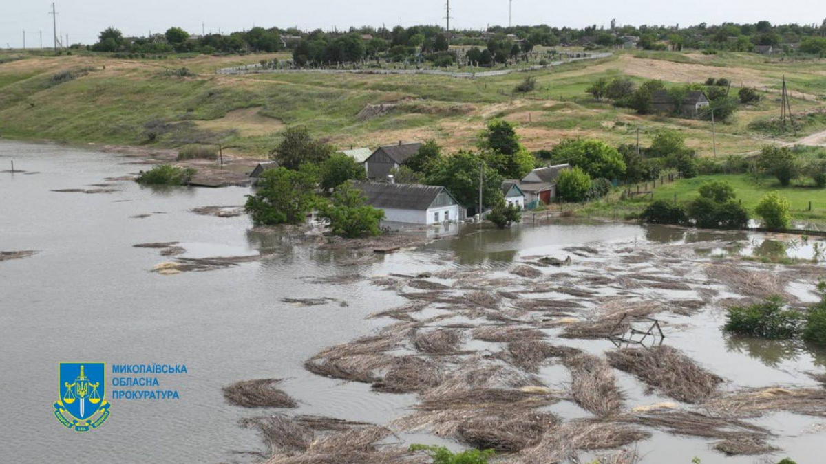 В Николаевской области погиб местный житель после разрушения дамбы Каховской ГЭС